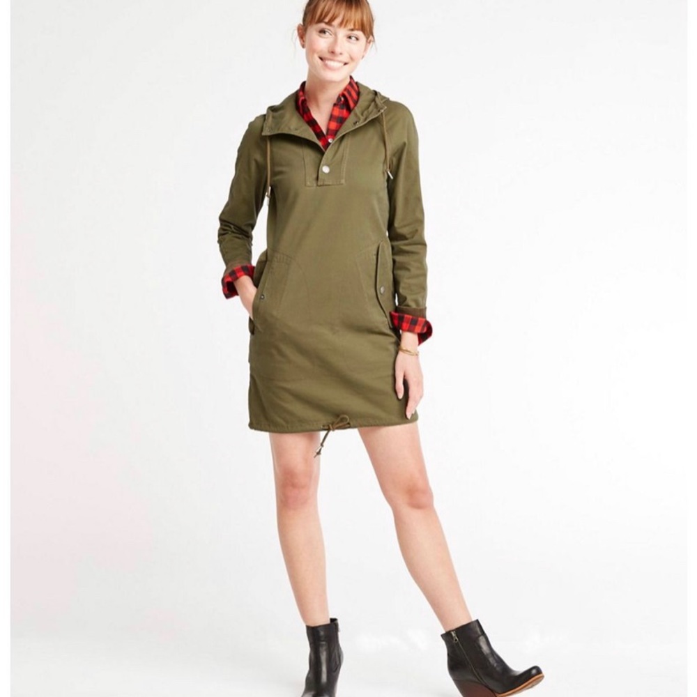 LL Bean Signature Anorak Dress